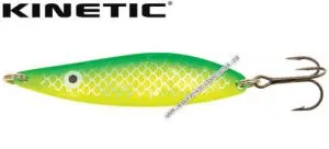 Kinetic Flax 75mm 15g C Mee , Gr&uuml;n / Gelb