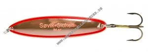 Søvik Sluken Blinker 82mm 24g Silber / Kupfer