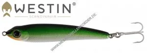 Seatrout Wobbler 97mm 18g Silver Grass , gr&uuml;n / silber