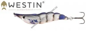 Westin Salty the Shrimp Wobbler 80mm 20g Clear Sky