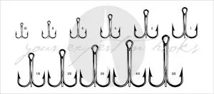VMC 8650 Drillinge Gr. 6 Black