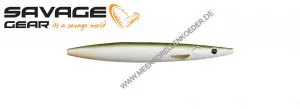 Savage Gear 3D Line Thru Sandeel 85 mm 11 g Matt White Tobis