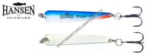 Hansen Stripper SD 50mm 4g Blue Pearl White Achtung !!!! Beschriftung auf der silbernen Seite !!!