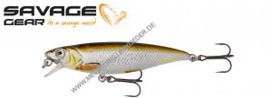 Savage Gear 3D Twitch Minnow 66 mm 5 g Green Silver Ayu