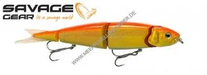 Porlogic Savagear 4 Play Herring Swim & Jerk 9,5cm 9g Fluo Orange & Gold
