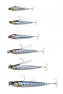 Savage Gear 3D Jig Minnow 68mm 15g Zebra Glow PHP