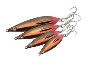 Kinetic Smoelfen 75mm 20g Red Golden Flash