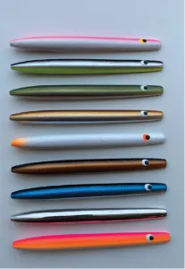 Hansen Tobis Inline 105mm 25g Silber/Olive