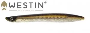 Westin Sandy Inline Sandeel 95 mm 14 g Transparent Motoroil