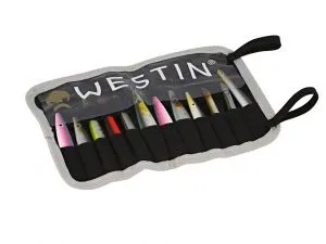 Westin Inline Lure Wallet Roll / Inline Ködertasche zum Rollen für 12 Stück Köder bis 150mm