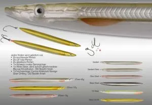 Savage Gear 3D Line Thru Sandeel 125 mm 19 g Electric Sandeel Limited Edition 2025 " Loose Scales "