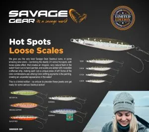 Savage Gear Seeker IPS 68mm 12g Red Black " Loose Scales " Limited Edition 2025