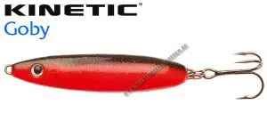 Kinetic Goby 80 mm 20 g Rot / Schwarz , Sunrise