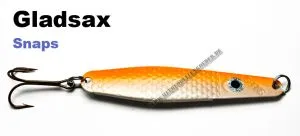 Gladsax Snaps Blinker - 20g - Fluo Orange / Pealwei&szlig;
