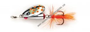 Kinetic Frille Spinner Gr.2 8,5g 48mm silber mit Reizfeder