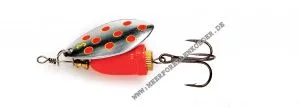 Kinetic Magni Spinner Gr.1 6,5g 43mm fluo rot / silber