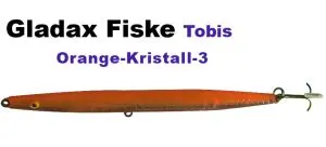 Gladsax TOBIS-Wobbler - 23g Orange-Kristall