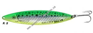 Grizzly Salar Gr. L 150mm gr&uuml;n / silber / fluogelb Kavassen