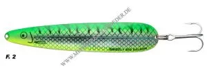 Grizzly Big Salmon 150mm gr&uuml;n / gelb / silber
