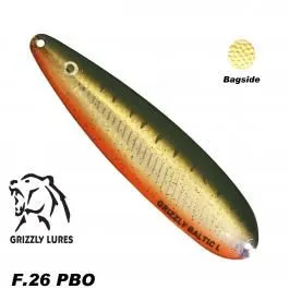 Grizzly Baltic Gr. L 140mm schwarz / silber Tiger ( PBO )