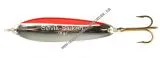Søvik Sluken Blinker 82mm 24g Silber mit rotem Streifen