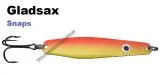 Gladsax Snaps Blinker - 20g - Fluo Rot/Fluo Gelb