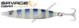 Savage Gear Psycho Sprat 73mm 35g Blue Glow Zebra
