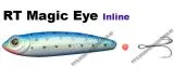 Magic Eye Inline 100 mm 12 g blue/silver mit schwarzen Punkten