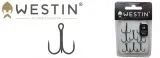 Westin Treble Hook Drillinge Gr. 6 Schwarz ; 8 Stück