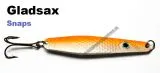 Gladsax Snaps Blinker - 20g - Fluo Orange / Pealwei&szlig;