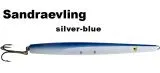 Sandgraevling - Blue Silver - 16g
