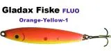 Fluo Wobbler 75mm 16g Fluo Rot/Fluo Gelb