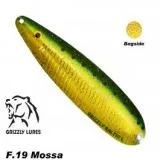 Grizzly Baltic Gr. M 120mm blaugrün / gold / fluogelb ( Mossa )