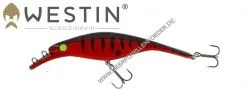 Westin Platypus Wobbler 120mm 24g Red Tiger