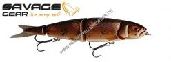 Savage Gear 4 Play Herring Swim & Jerk 19 cm 52g Swim & Jerk Brown Burbout