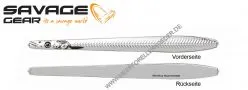 Savage Gear Line Thru Sandeel Nail 100mm 16g Silver Plating