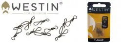 Westin Schnellwechsel T-Snap Größe: 1 und 15 kg Black Nickel