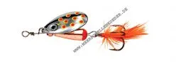 Kinetic Frille Spinner Gr.1 6,5g 48mm kupfer / silber mit Reizfeder