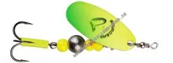 Savagear Caviar Spinner Gr. 3 ; 68mm 9,5g Gelb / Fluo Gr&uuml;n