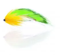 Salmon Zonker Echo Rabbit Gr. 0.75'' Neongrün / Dunkelgrün / Gelb